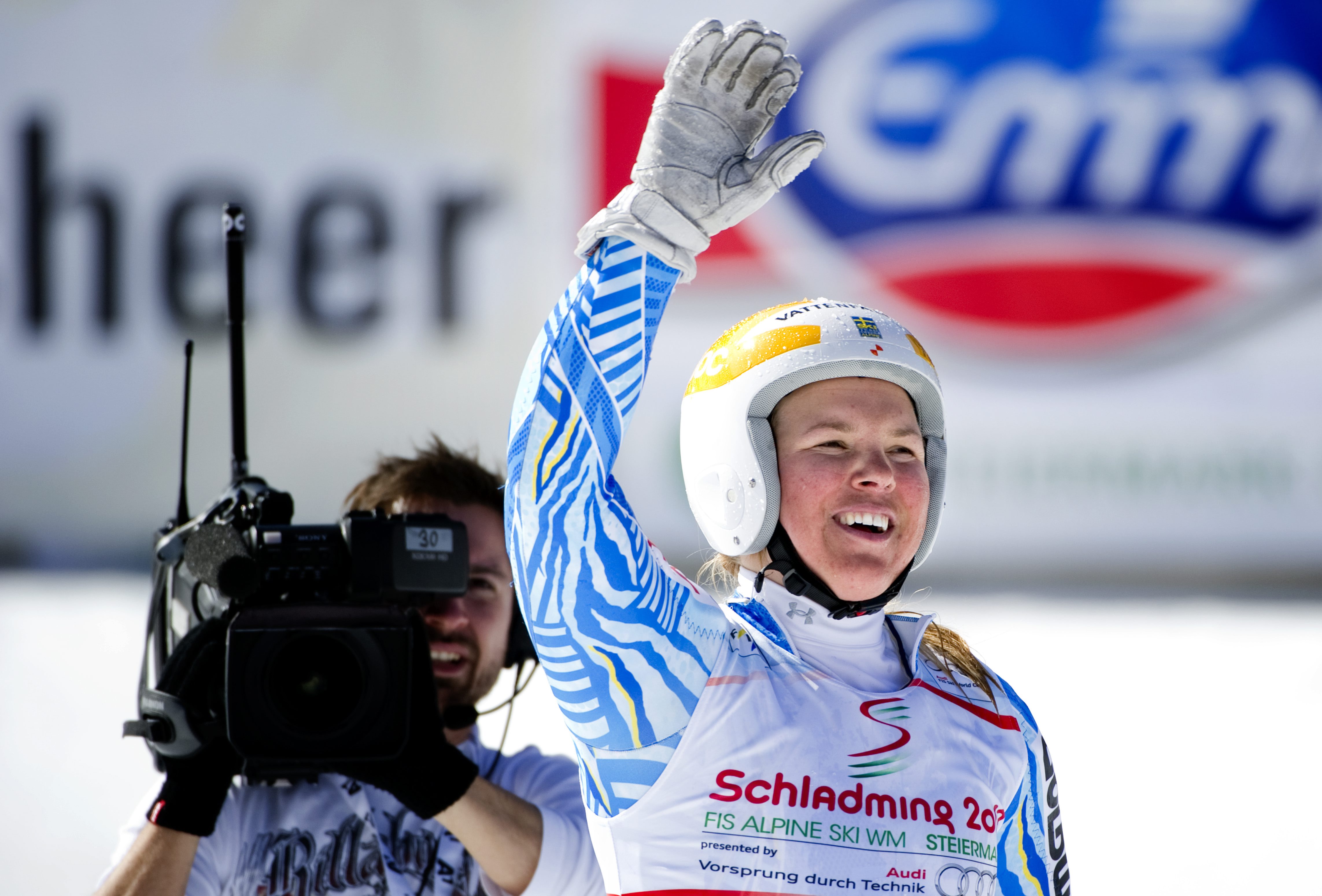 Anja Parson, Mamma, Alpint, skidor, Stortlopp, Barn, Slalom