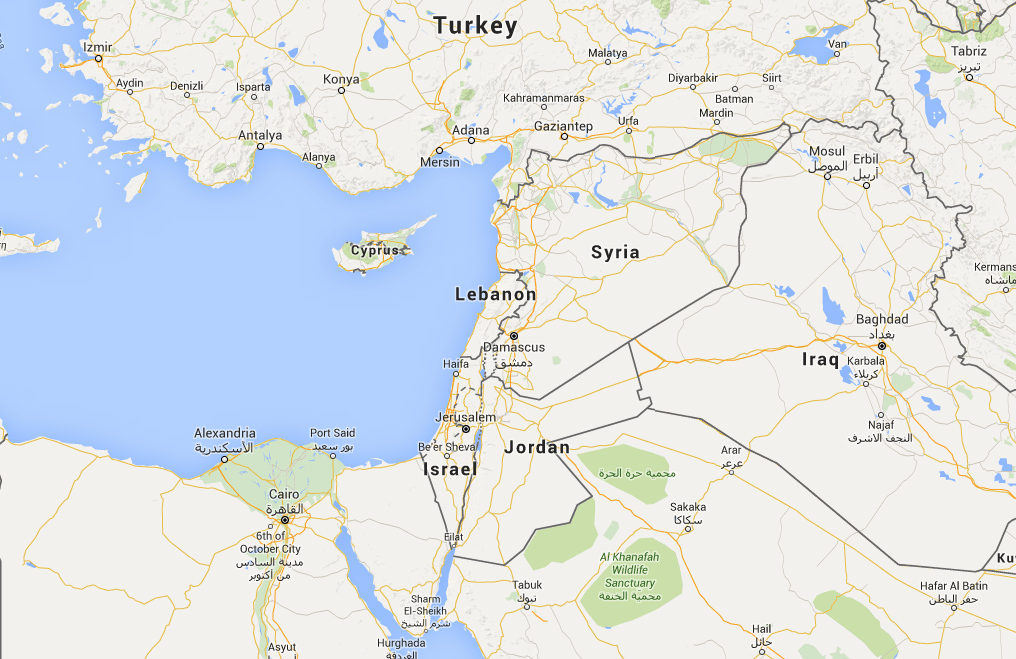 libanon karta Här är bilden till alla som säger att vi inte kan ta emot flyktingar libanon karta