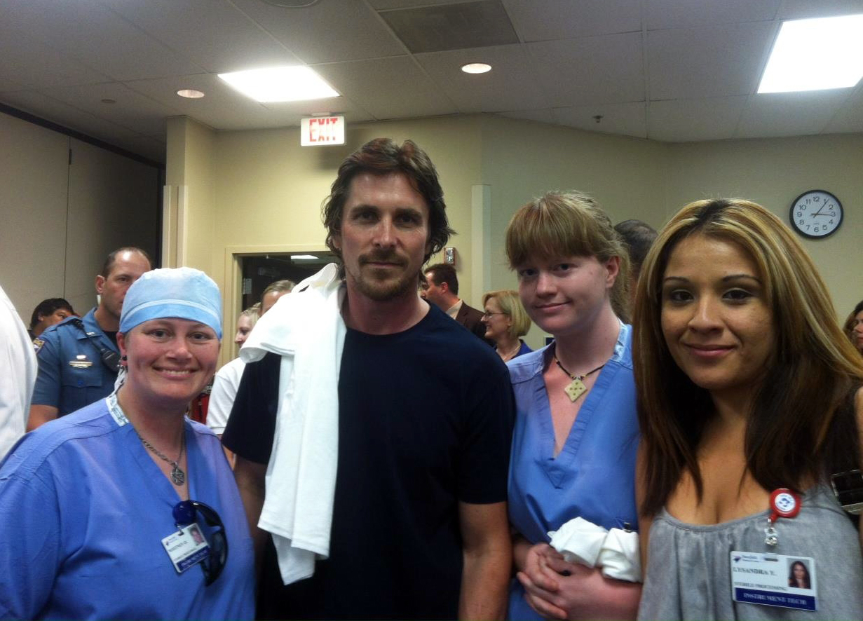 Christian Bale,  Aurora, Batman