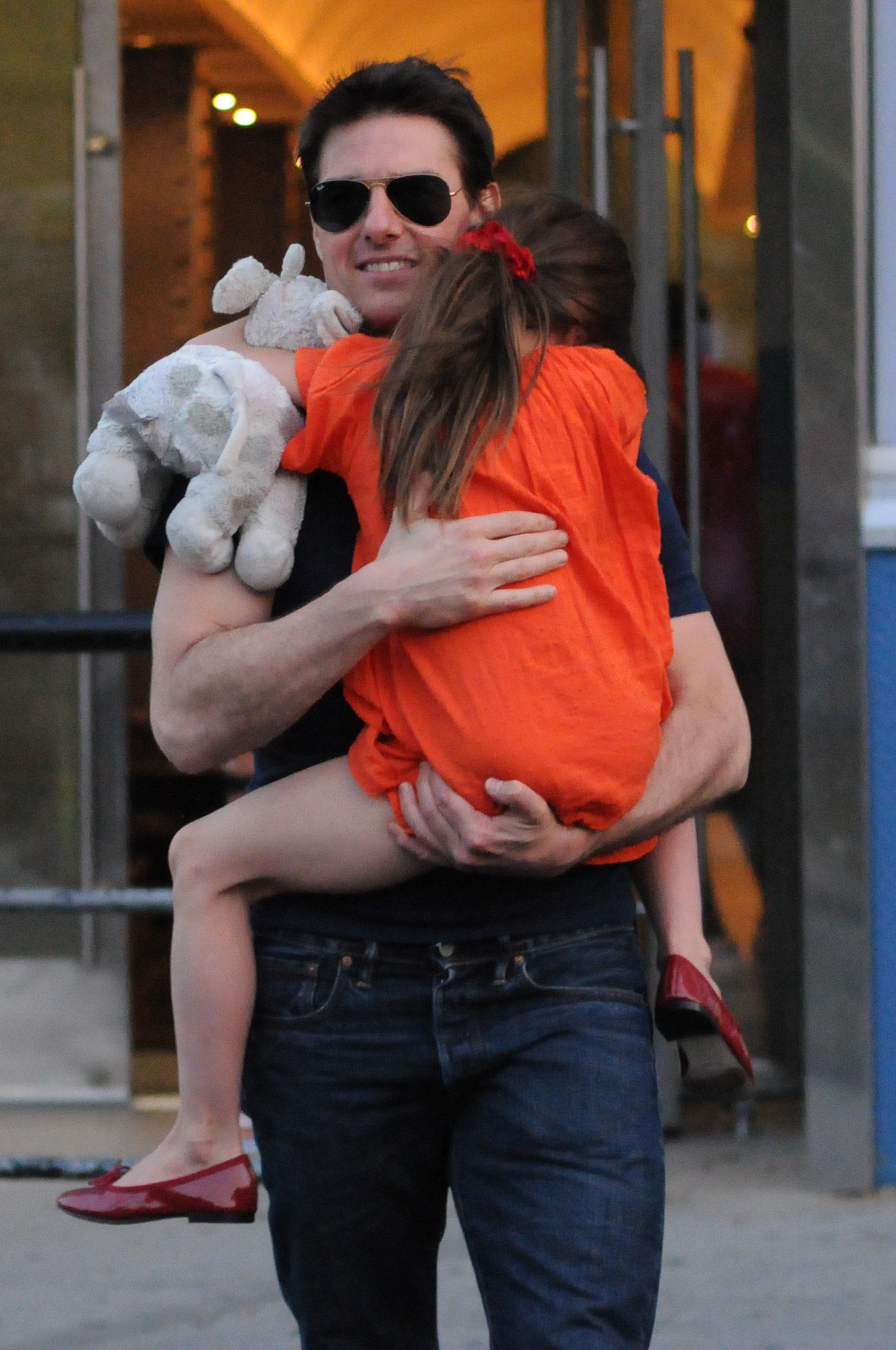 Tom Cruise, Suri Cruise, Katie Holmes