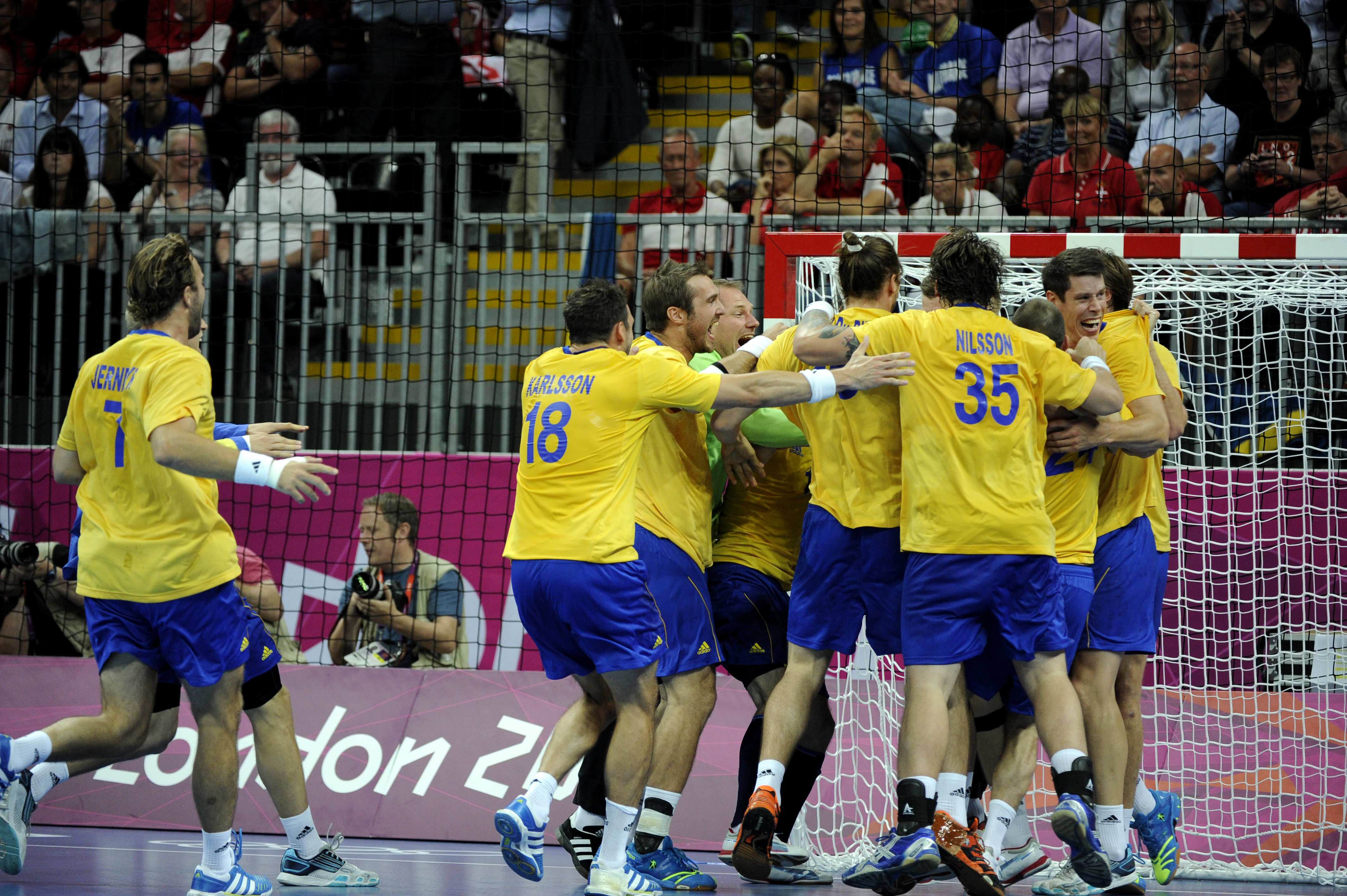 Danmark, Handboll, London, Sverige, OS