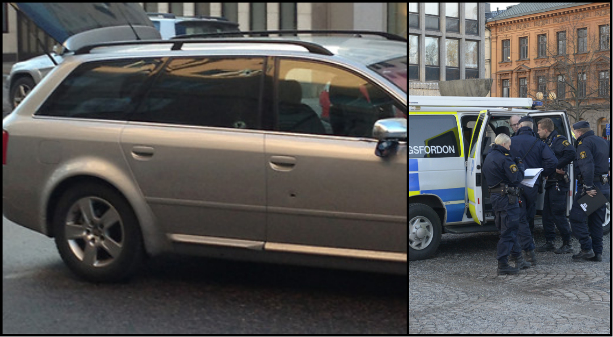 Polisen, Bil, Leif GW Persson, Guldrån, Sodertalje, Rånare