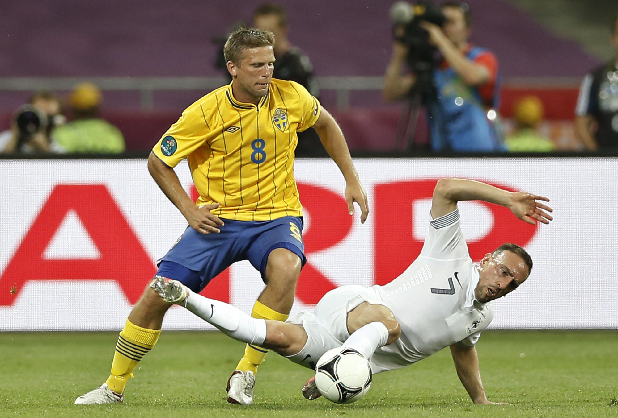 Anders Svensson, Erik Hamrén, Svenska Landslaget