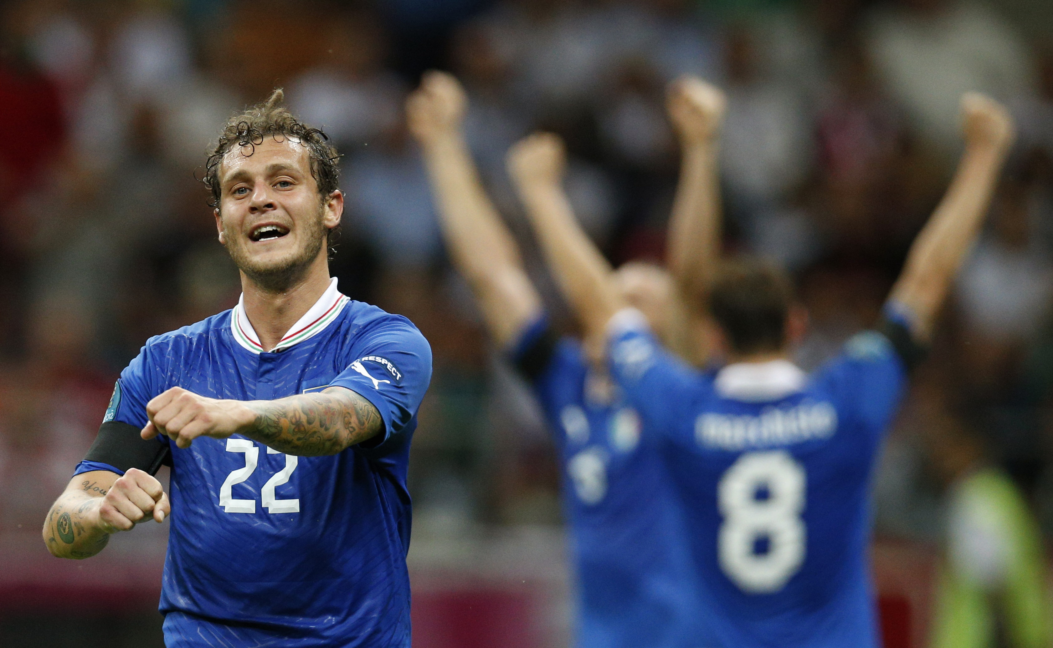 Bildspecial, Fotboll, Italien, Tyskland, EM, Mario Balotelli