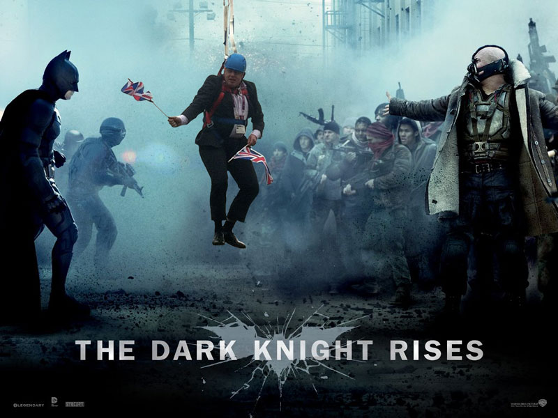 London, Boris Johnson, mem, Meme, Batman, OS