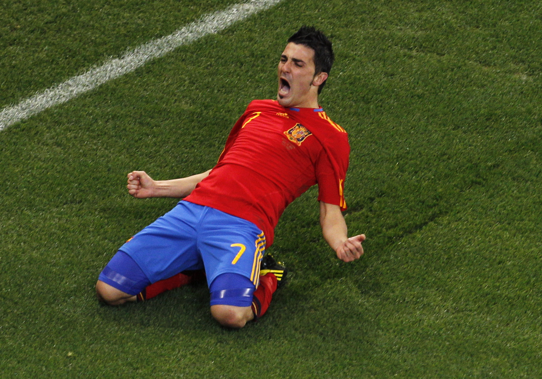 Portugal, Spanien, VM i Sydafrika, David Villa