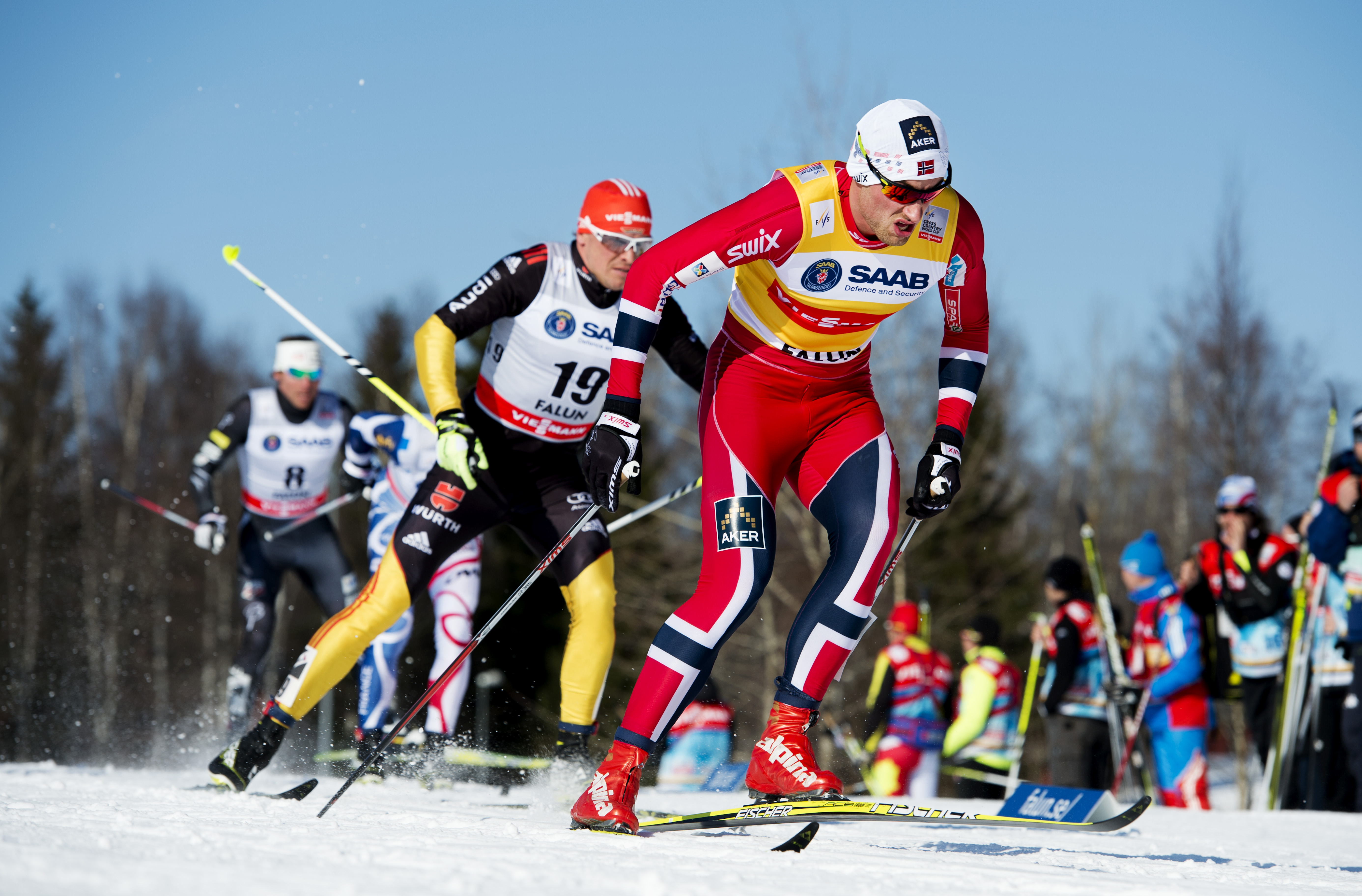 Längd, Marcus Hellner, Falun, Petter Northug