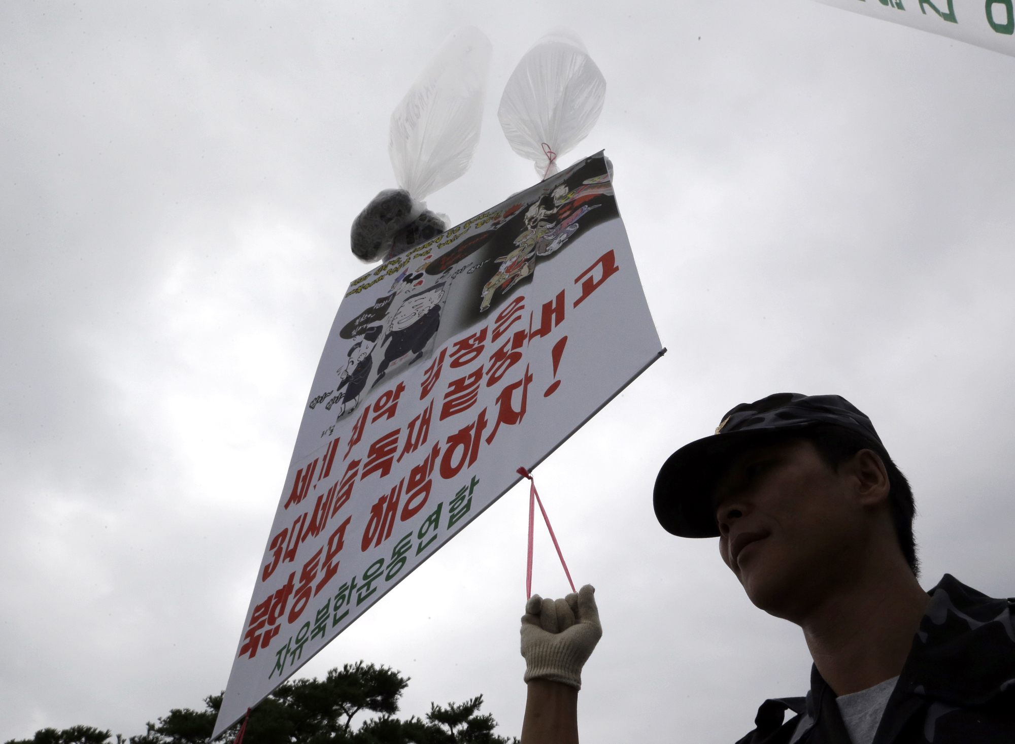 Nordkorea, Ballonger, Sydkorea, Kim Jong-Un, Protest