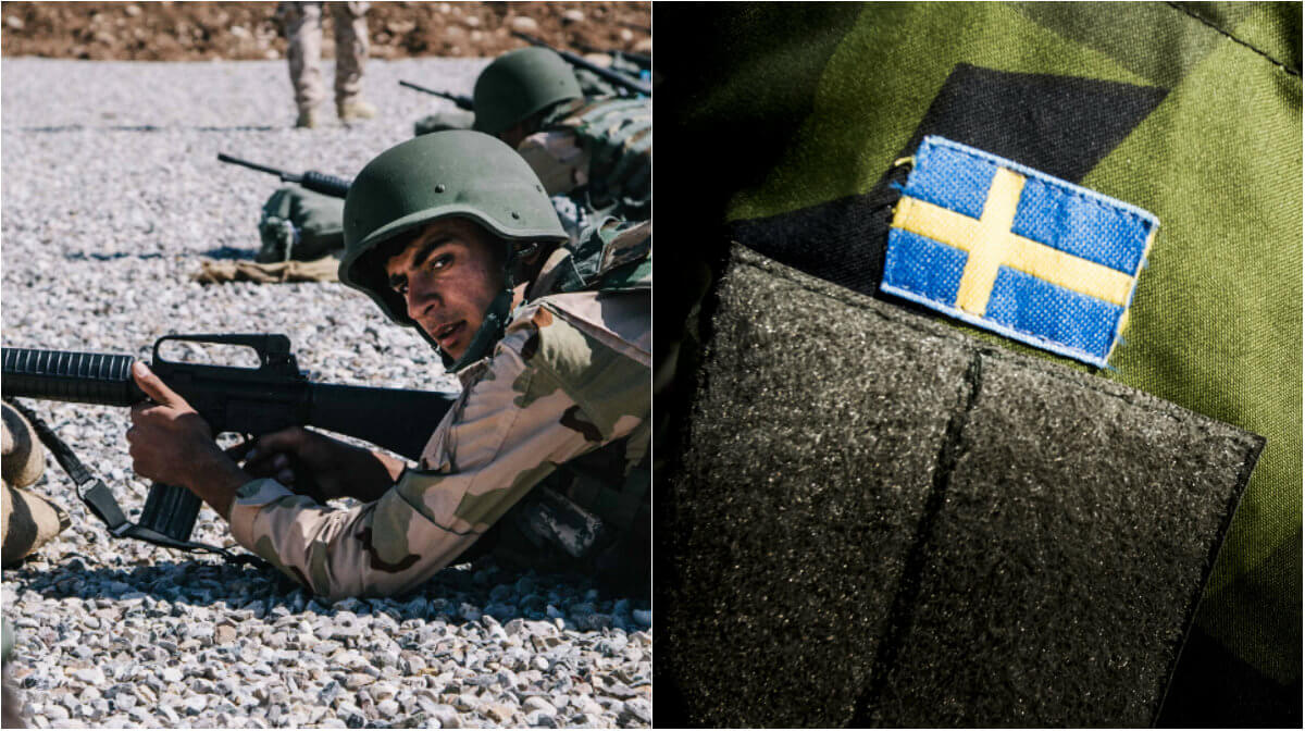 Bilder visar att svenska vapen används i kriget mot IS – Försvarsmakten nekar