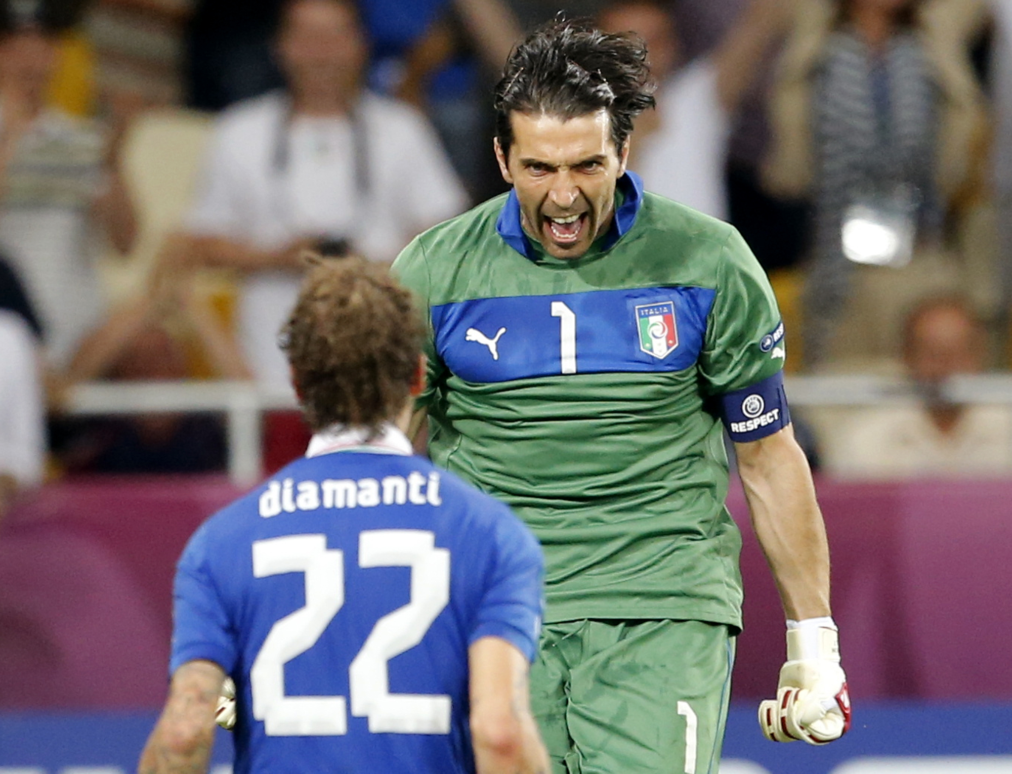 EM-nyheter, Tyskland, EM, Gianluigi Buffon, Italien, Fotboll