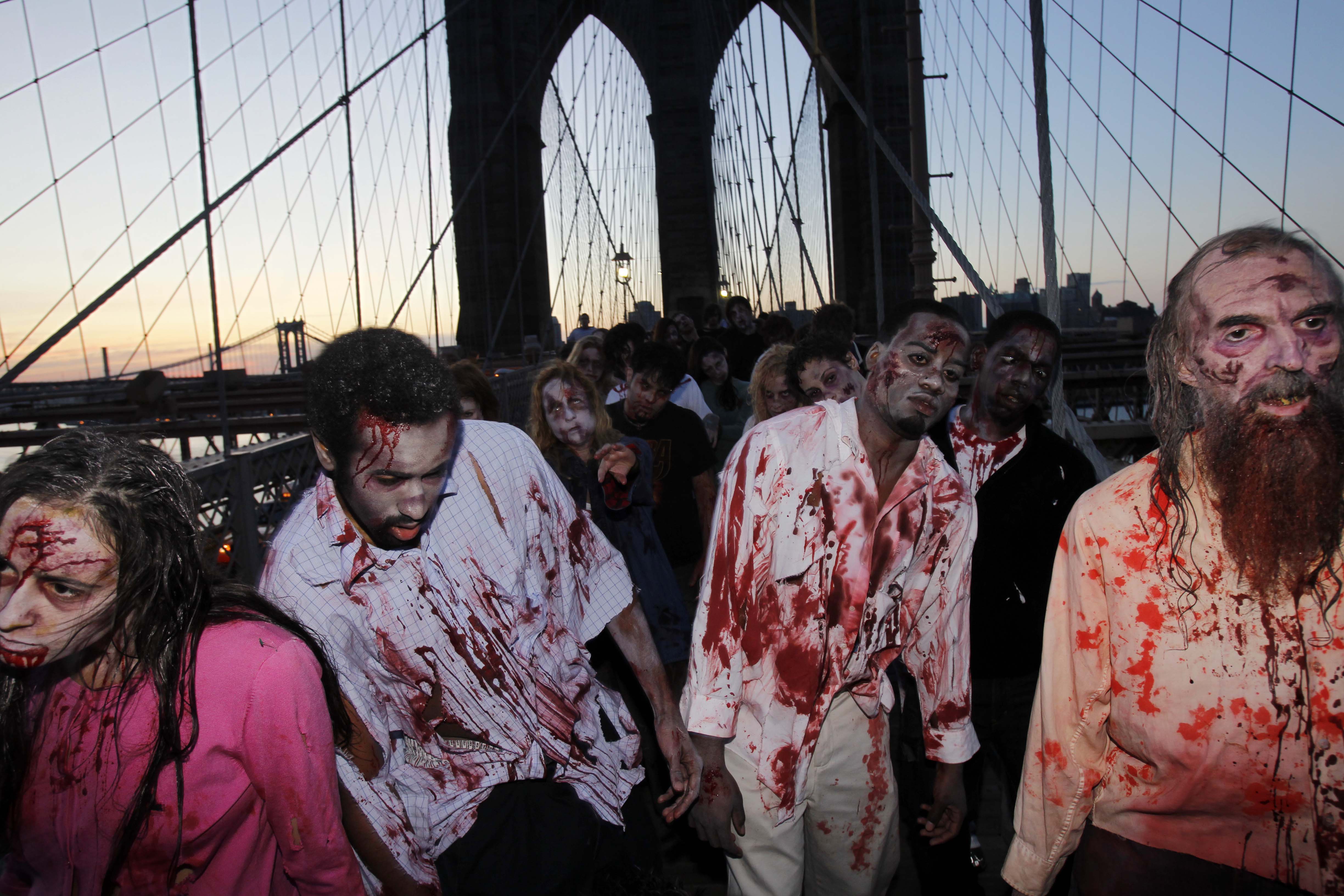 Kalifornien, USA, Zombies, Lastbil