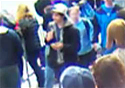 Boston Marathon, Boston, Övervakningsfilmer, Misstänkta, bilder, FBI, Bombdåd