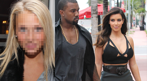 Kanye West, Desire Nilsson, Dessie, Desiree Nilsson, Kim Kardashian