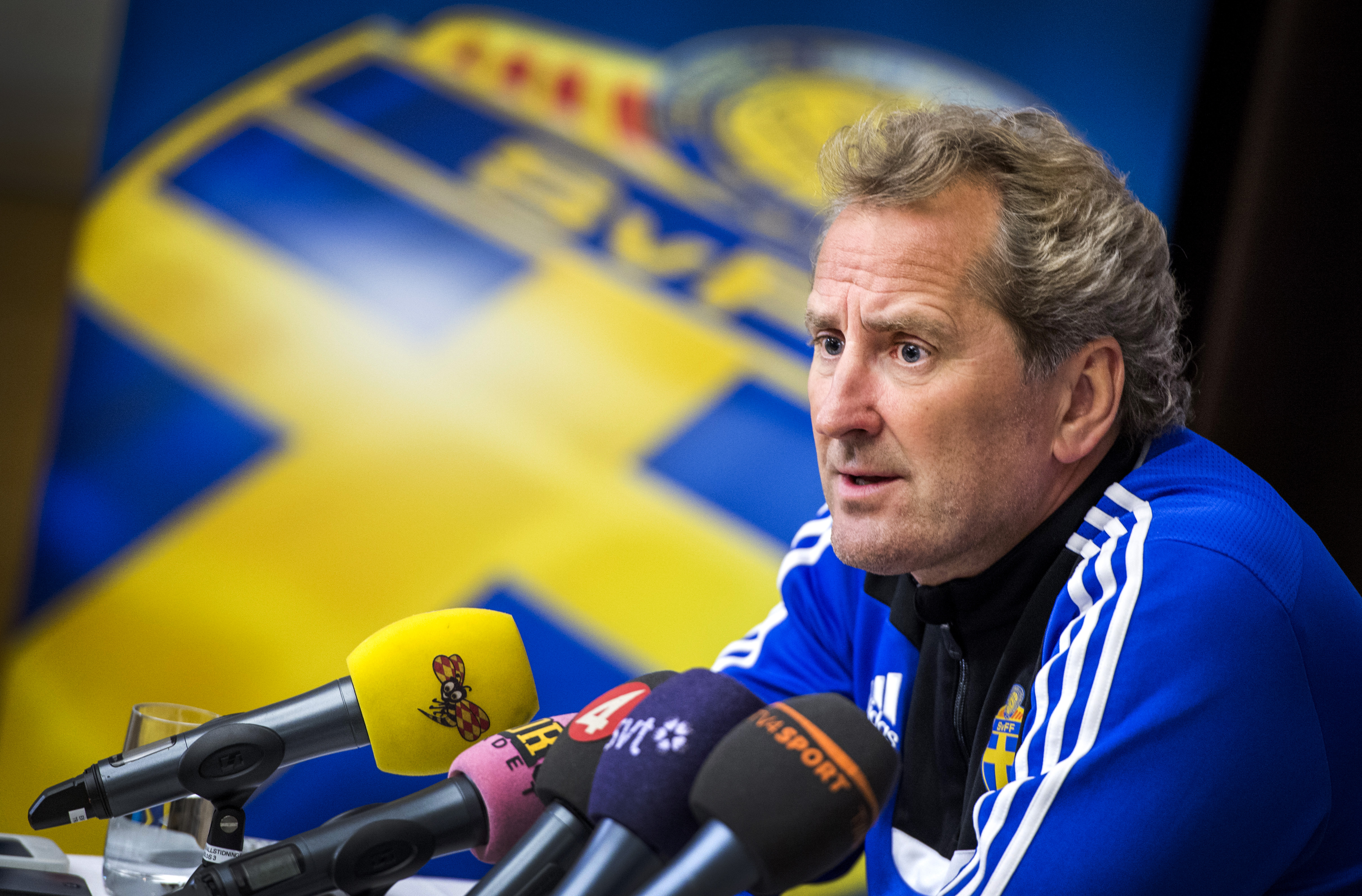 Nils-Eric Johansson, Uttagen, Erik Hamrén, Landslaget, Sverige