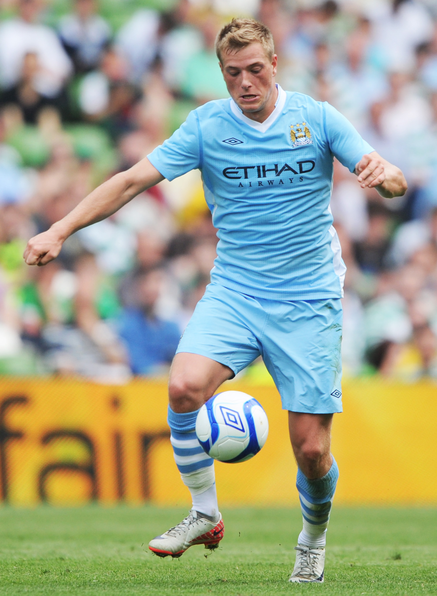 John Guidetti, Manchester City, Skada, Landslaget