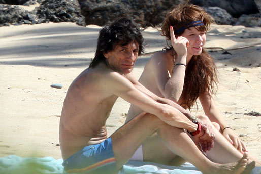 Ron Wood, Rolling Stones, Misshandel, Ekaterina Ivanova