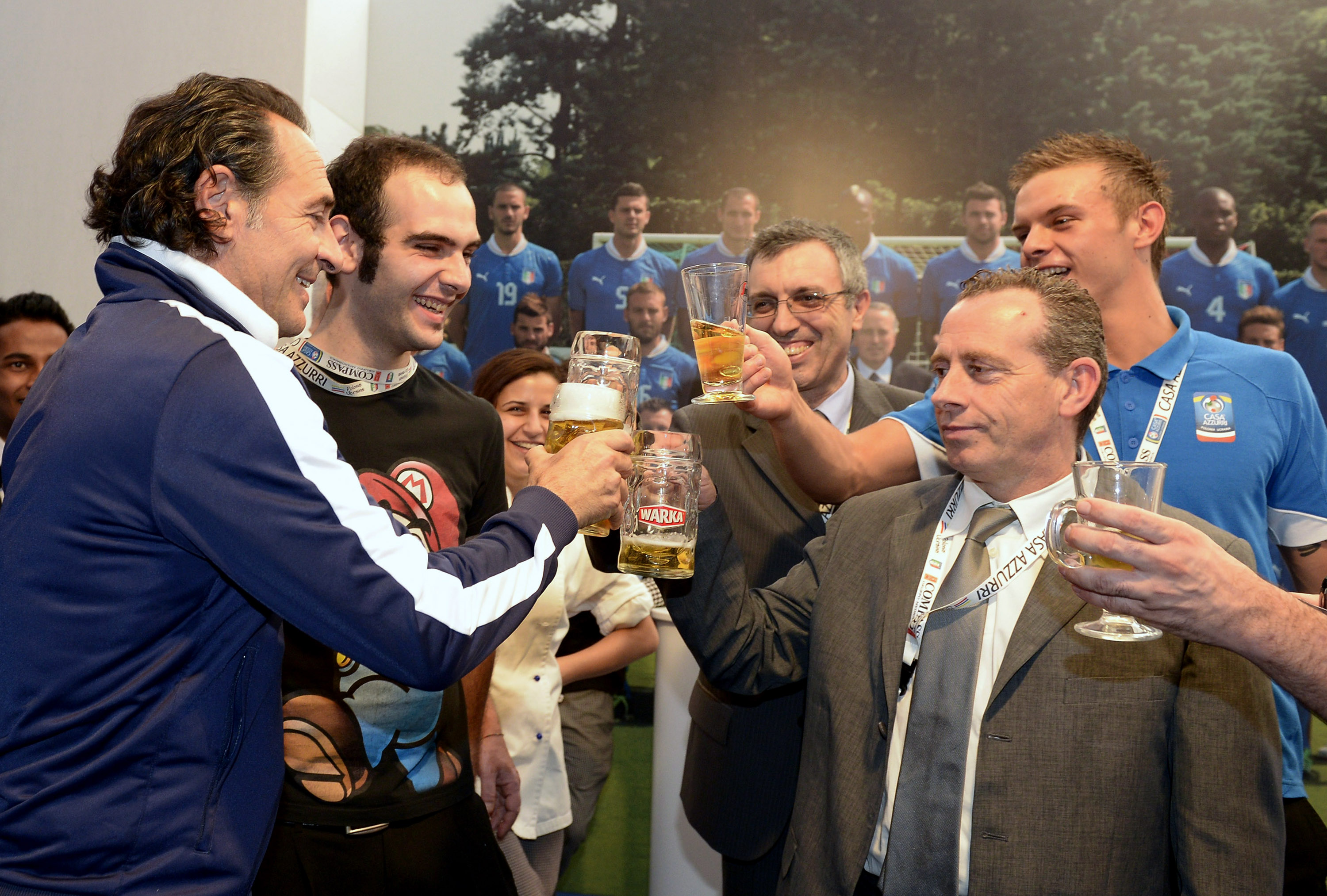 Cesare Prandelli, EM, Bildspecial, Tyskland, Italien, Fotboll