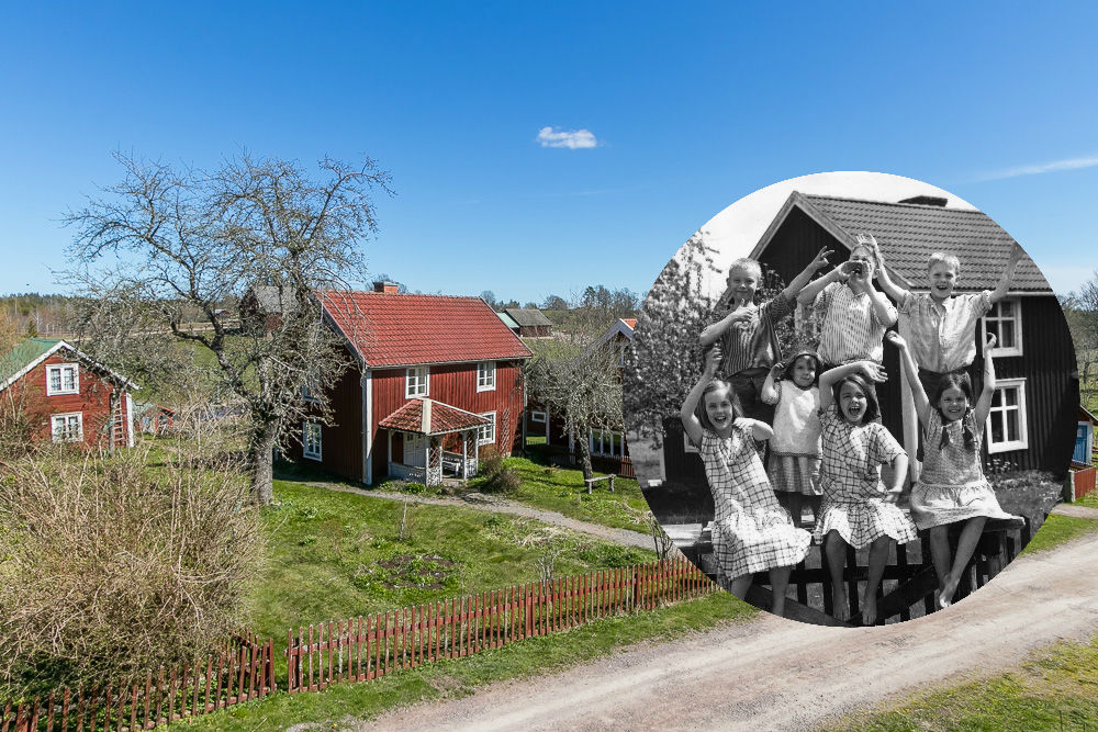 Uppfyll barndomsdrömmen – nu kan huset från Bullerbyn bli ditt