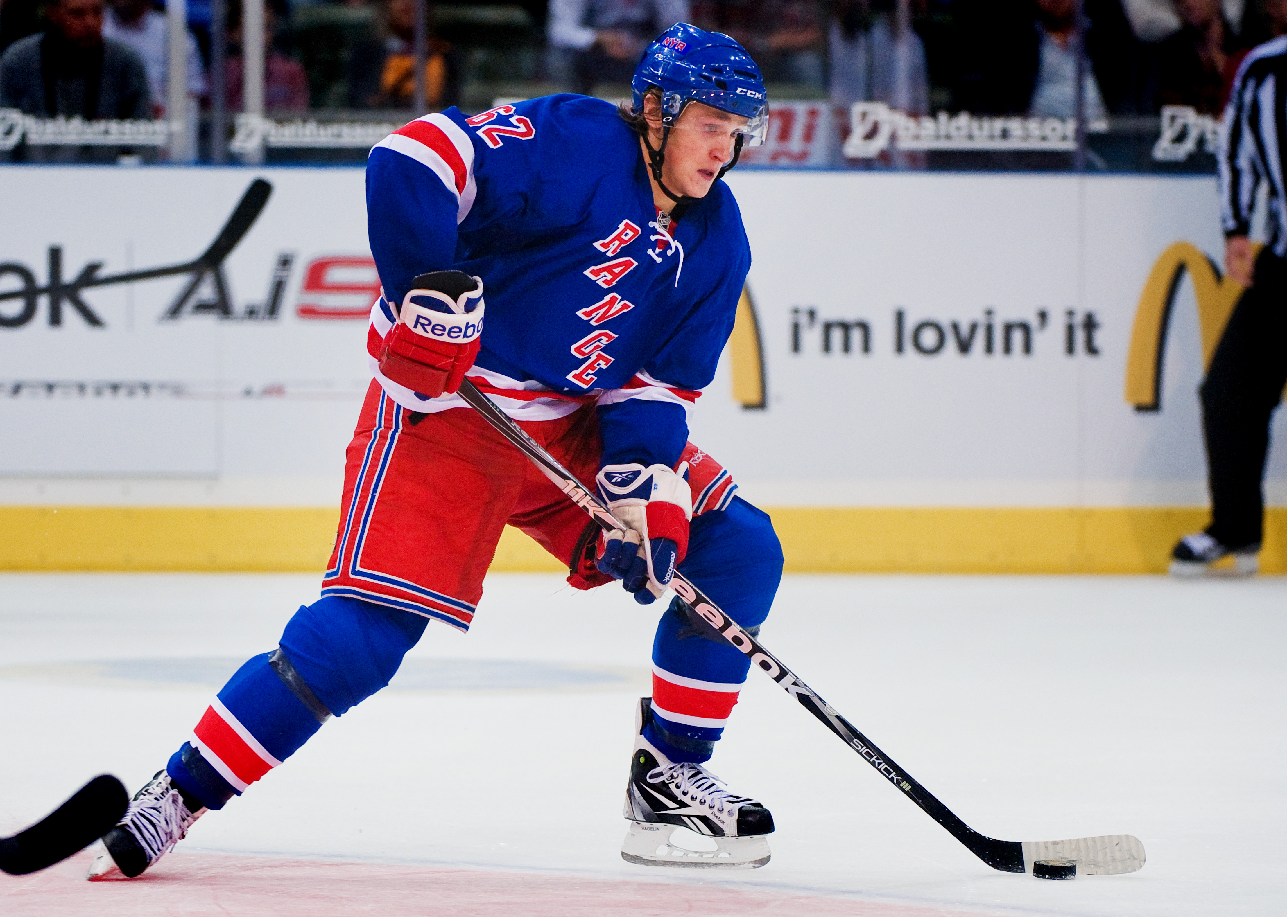  Mörkar, Carl Hagelin,  Axelskada, New York Rangers,  Johan Strömwall