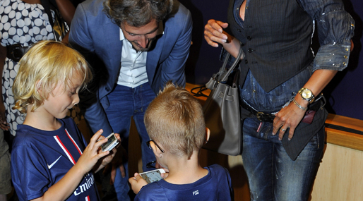Helena Seger, Zlatan Ibrahimovic, Vincent, Maximilian, PSG
