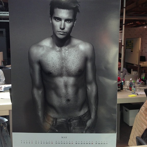 Mage, Bild,  Bringa, Kalender, Eric Saade