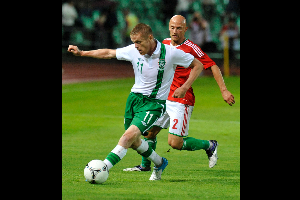Damien Duff, Irland, Robbie Keane, EM i korthet, Kroatien