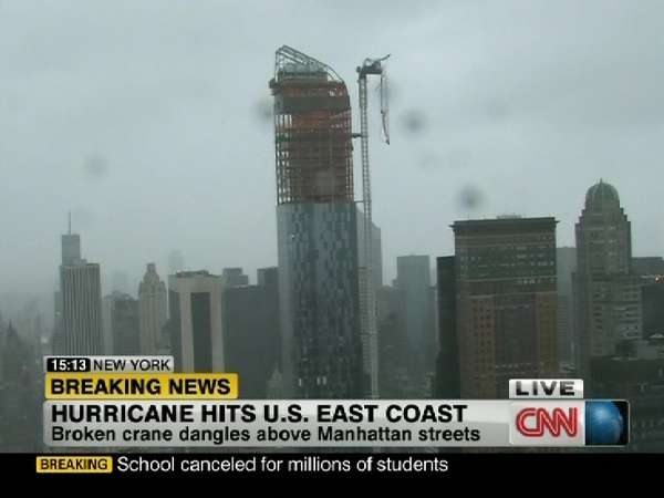 USA, New York, sandy, Orkan, Storm