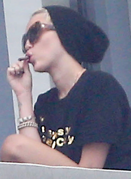 Miley Cyrus, Snoop Lion, Marijuana