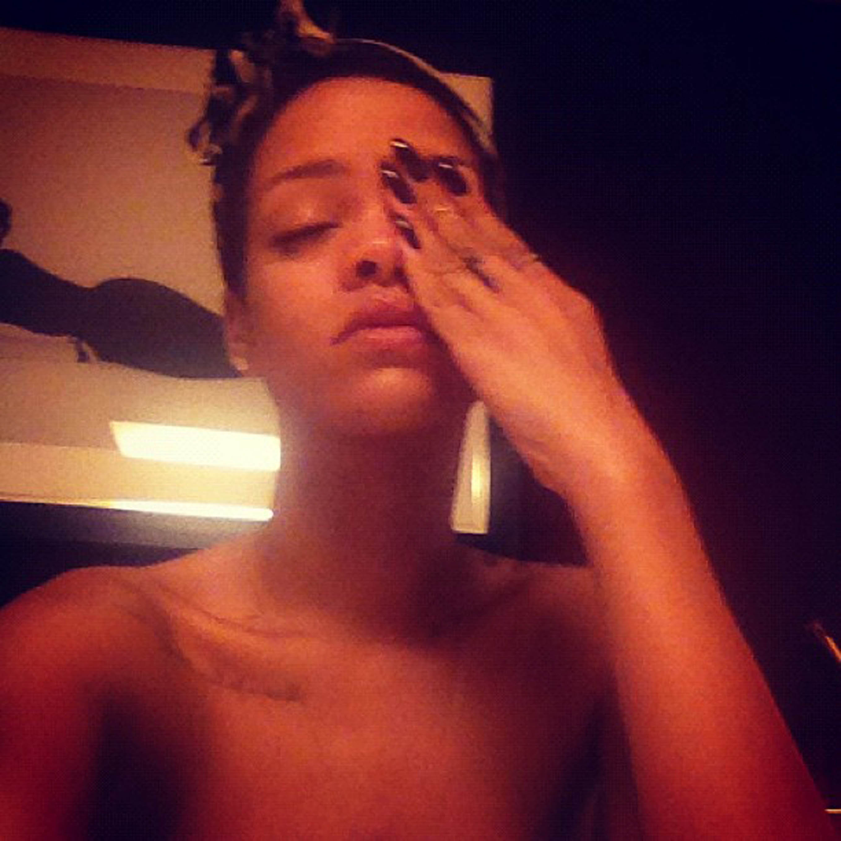 Rihanna, Cannabis, knark, Chris Brown, Droger