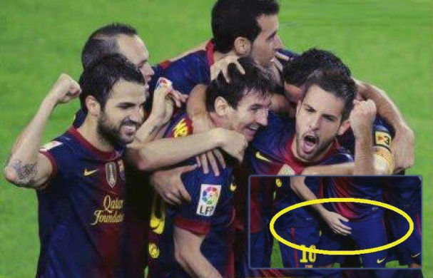Messi, Snoppchock
