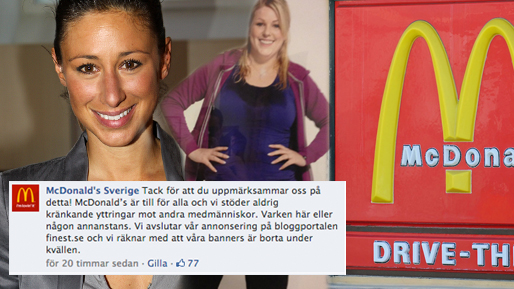  Jospehine, Kampanj,  SATS, Katrin Zytomierska, Blogg, Finest, McDonalds, Träning