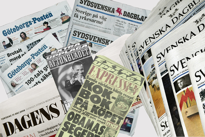 Ledarsida, Tidningar, PJ Anders Linder, Dagens nyheter, Invandrare, Aftonbladet, Göteborgs-Posten, Svenska Dagbladet, Flyktingar, Expressen, Daniel Sandström, Peter Wolodarski, Ann-Charlotte Marteus, Sydsvenskan, Katrine Kielos