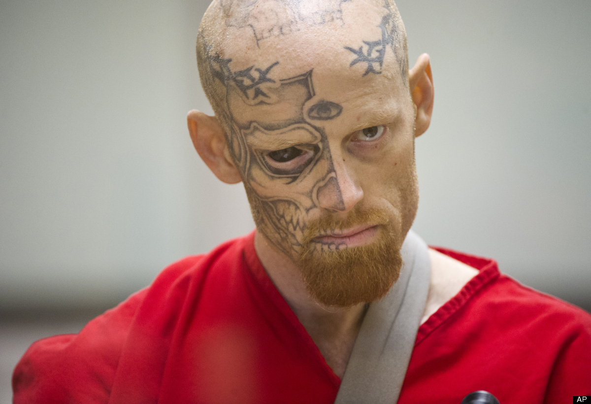 Tatuering, ögontatueringa, konstiga tatueringar