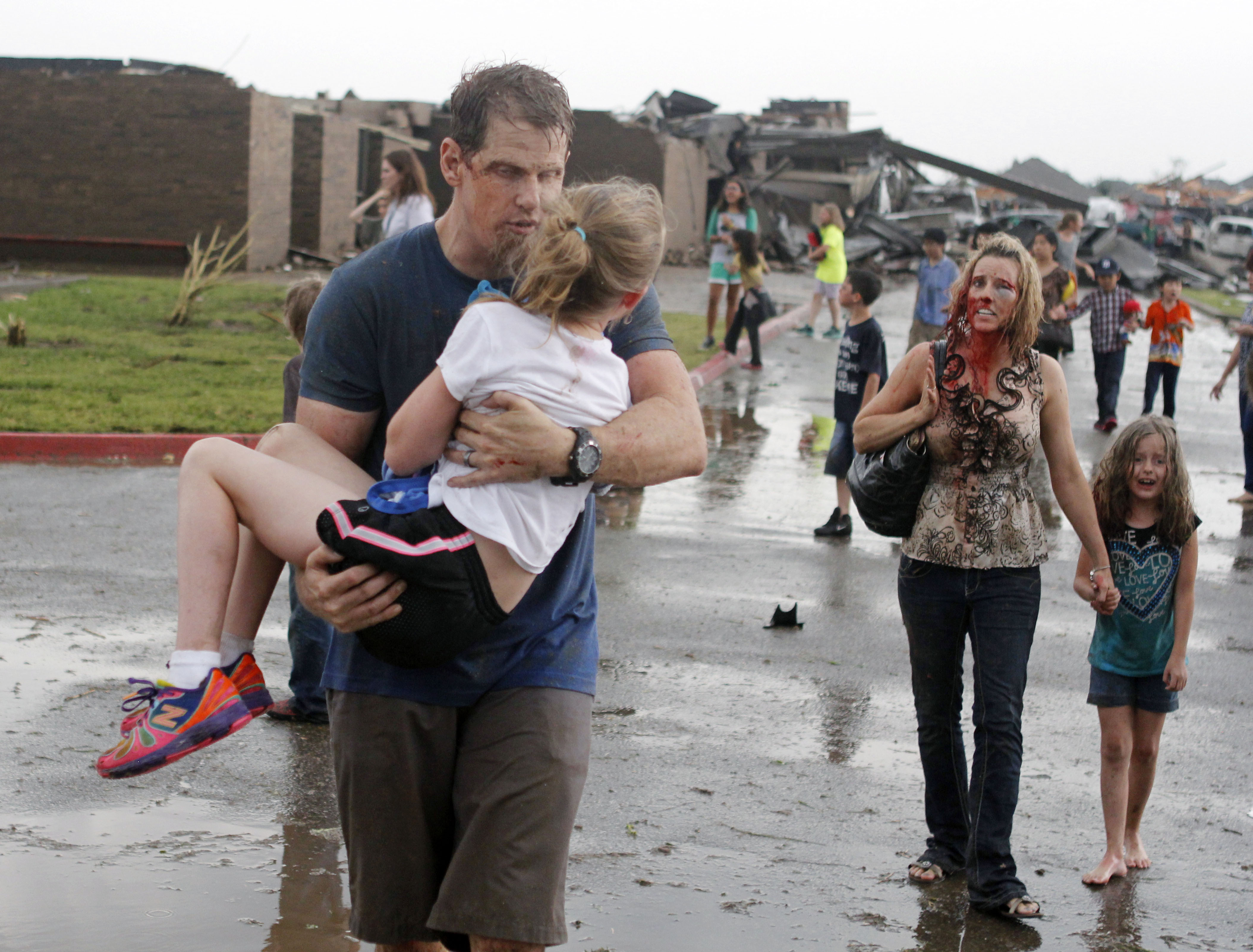 Oklahoma, bildextra, Döda, Tornado, USA