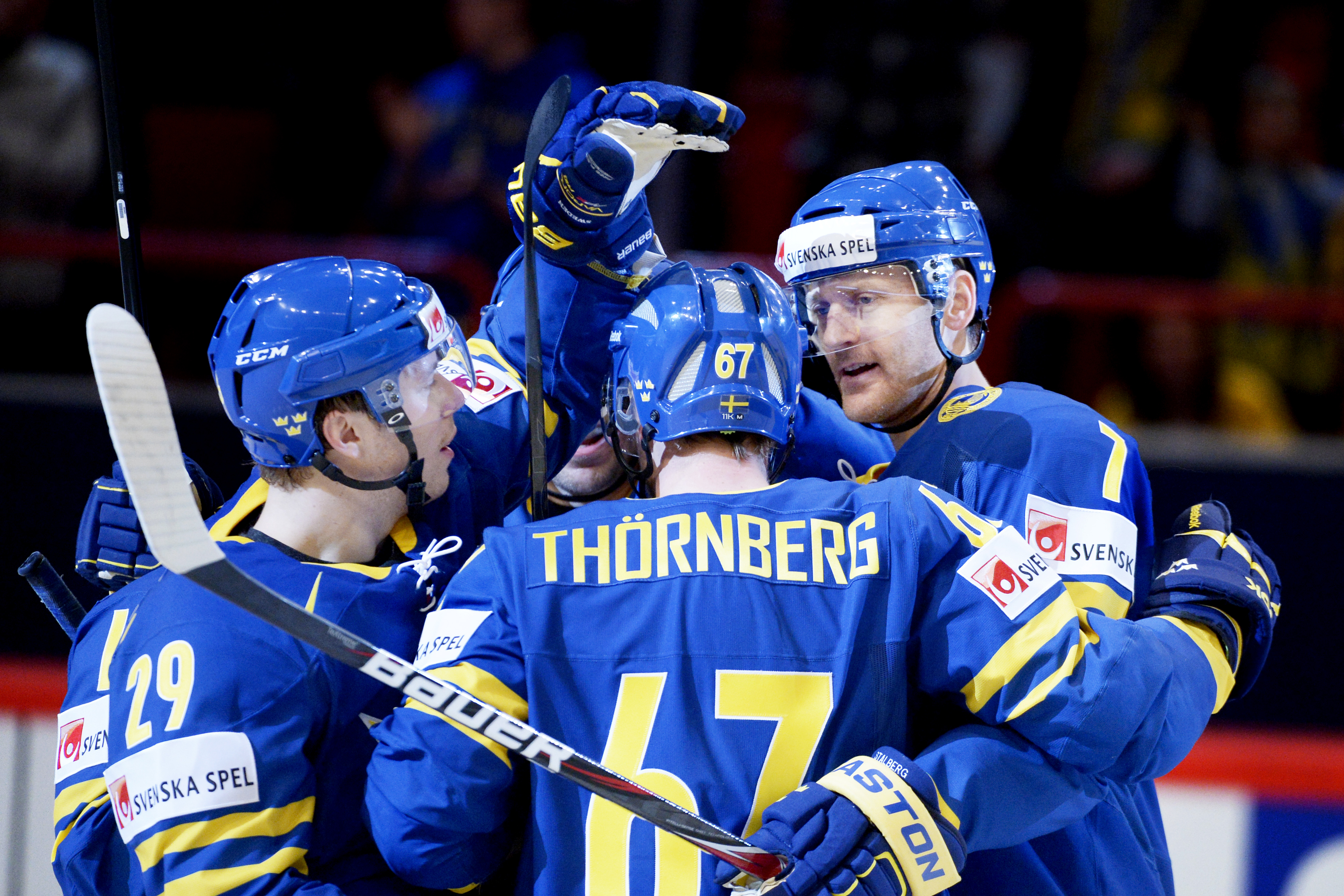Tjeckien, ishockey, Hockey-VM, Tre Kronor