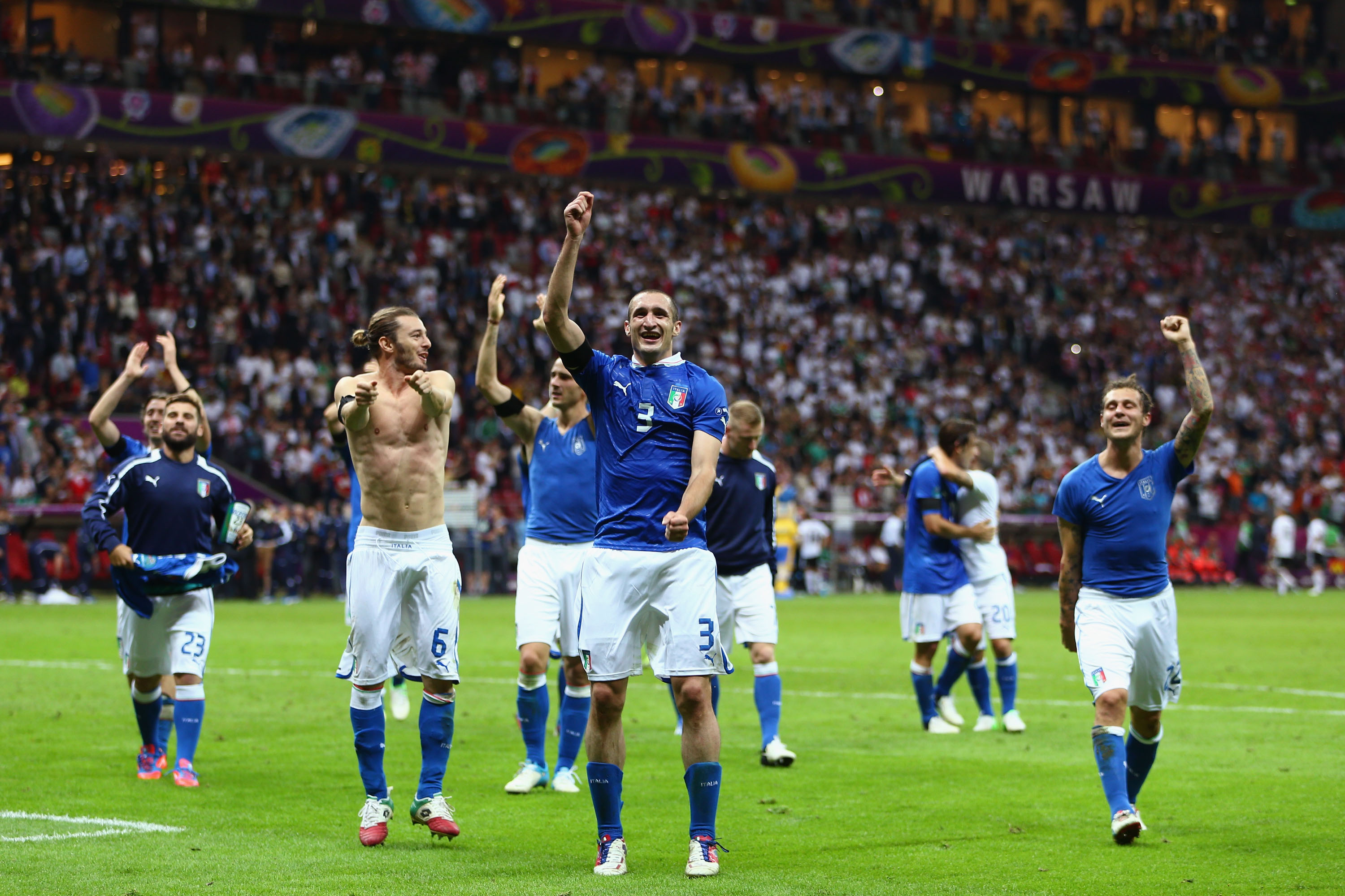 Italien, Giorgio Chiellini, EM i korthet, Spanien, EM, Fotboll, EM-final
