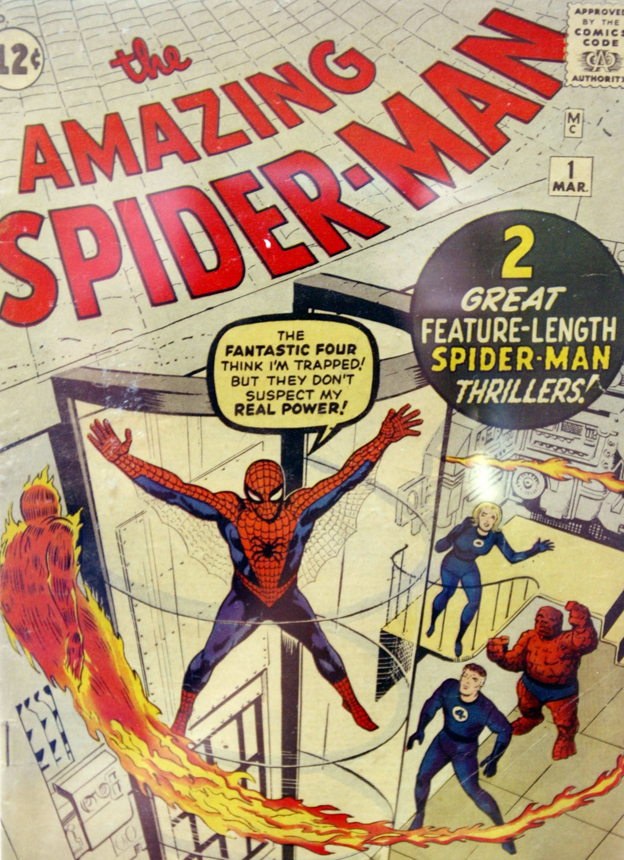 Spider Man, serietidning, Auktion, x-men
