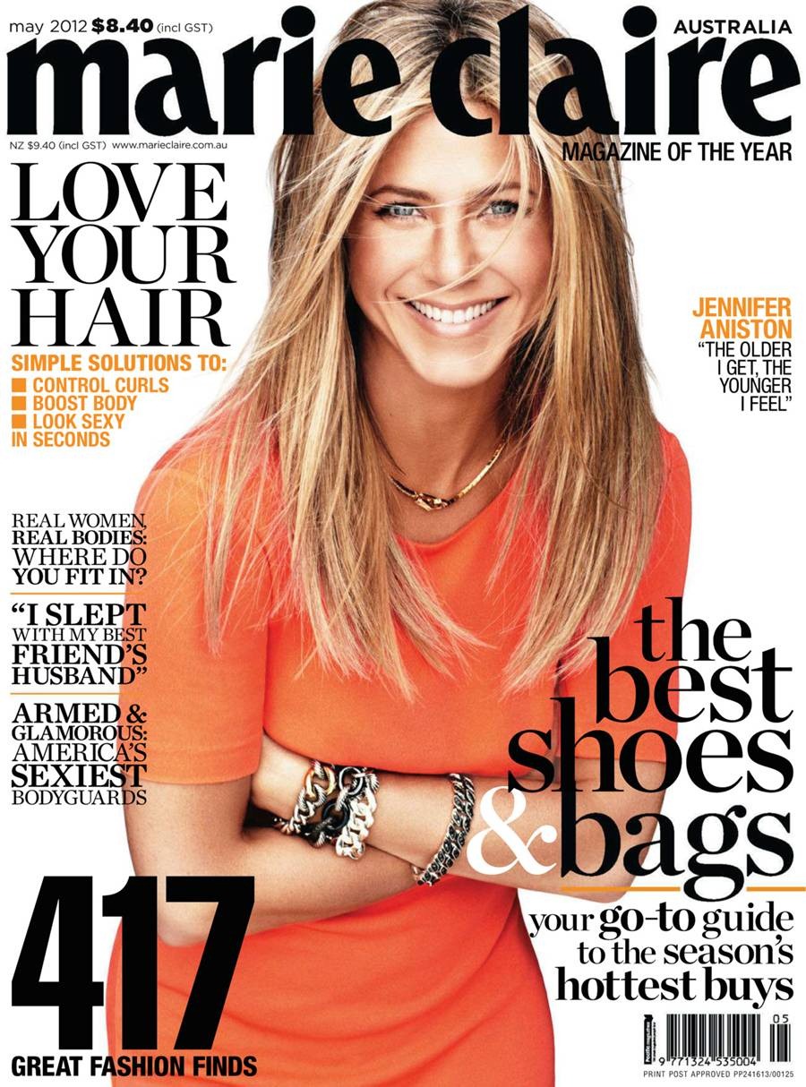 Omslag, Jennifer Aniston, Tidning, Cover, Magasin