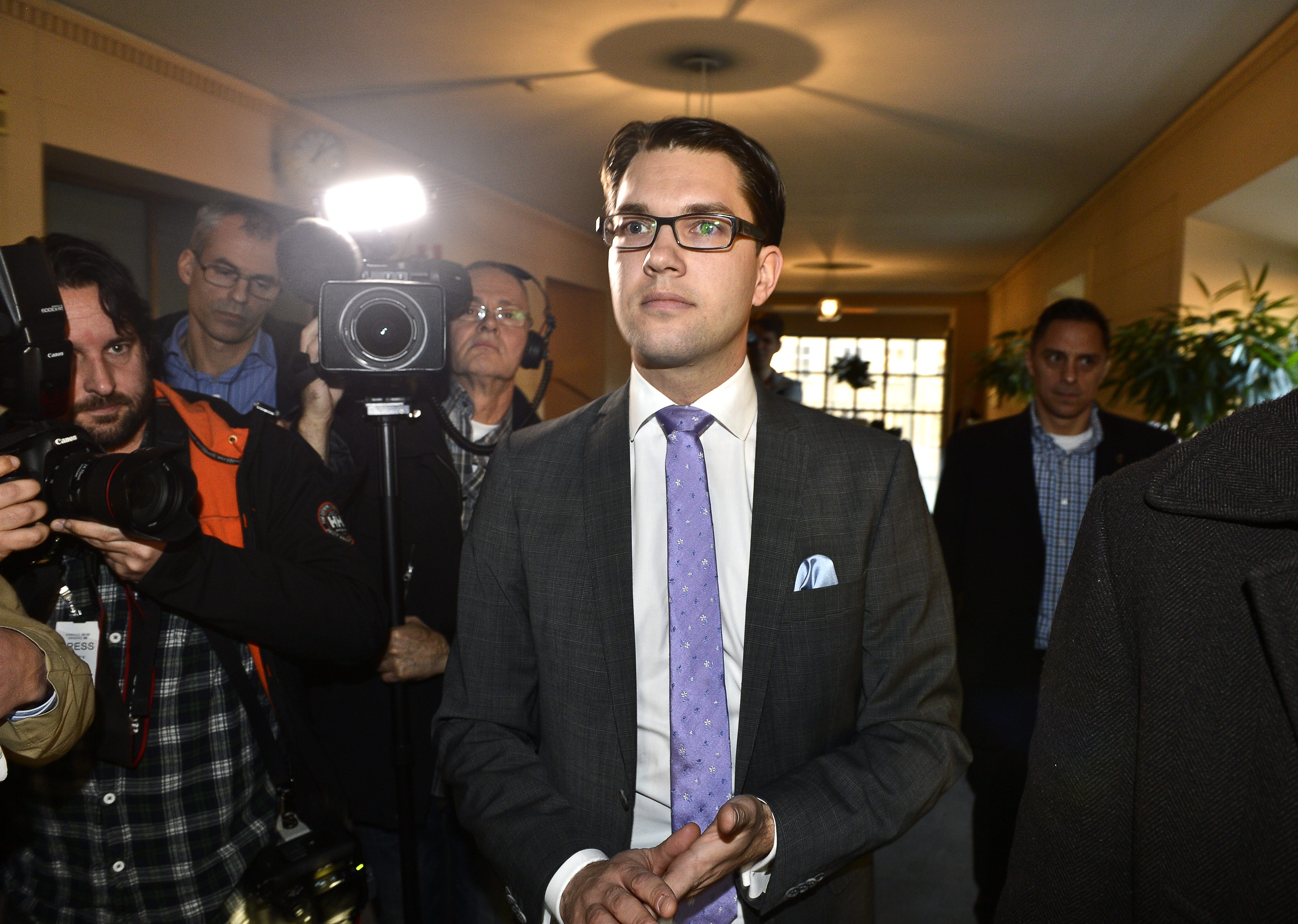Kent Ekeroth, Jimmie Åkesson, Erik Almqvist, Sverigedemokraterna