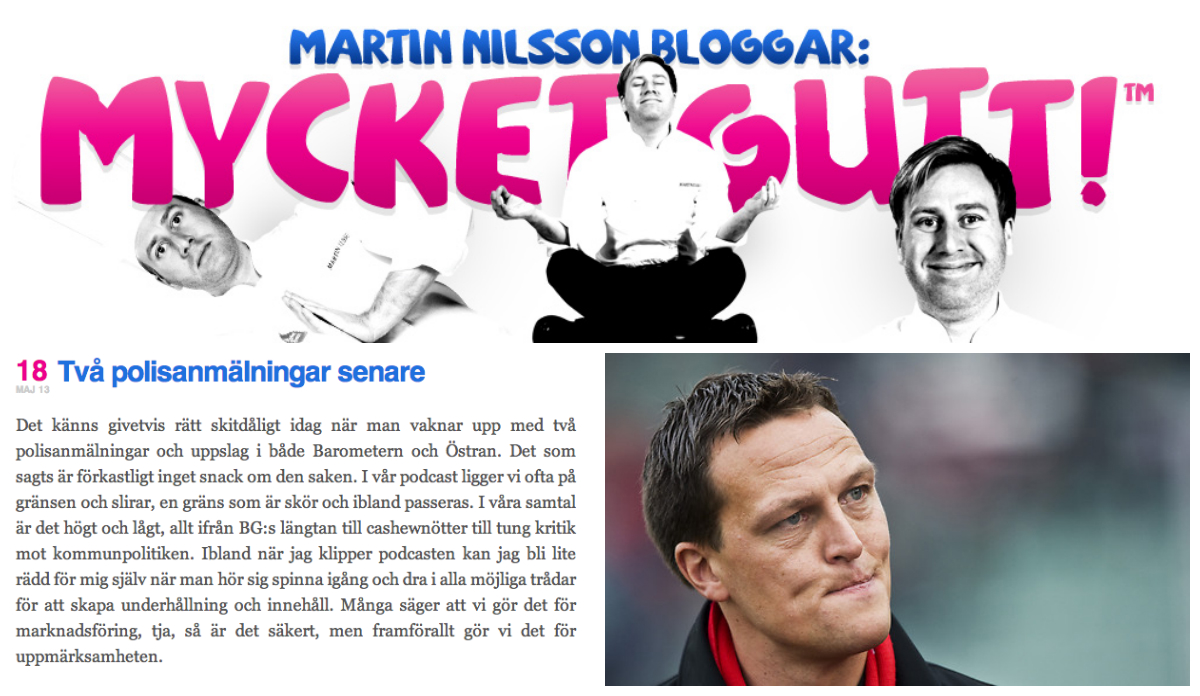 Kalmar kommun, Martin Nilsson, Inger Hilmersson, Bertil Dahl, Sexism, Speaker, Kalmar FF