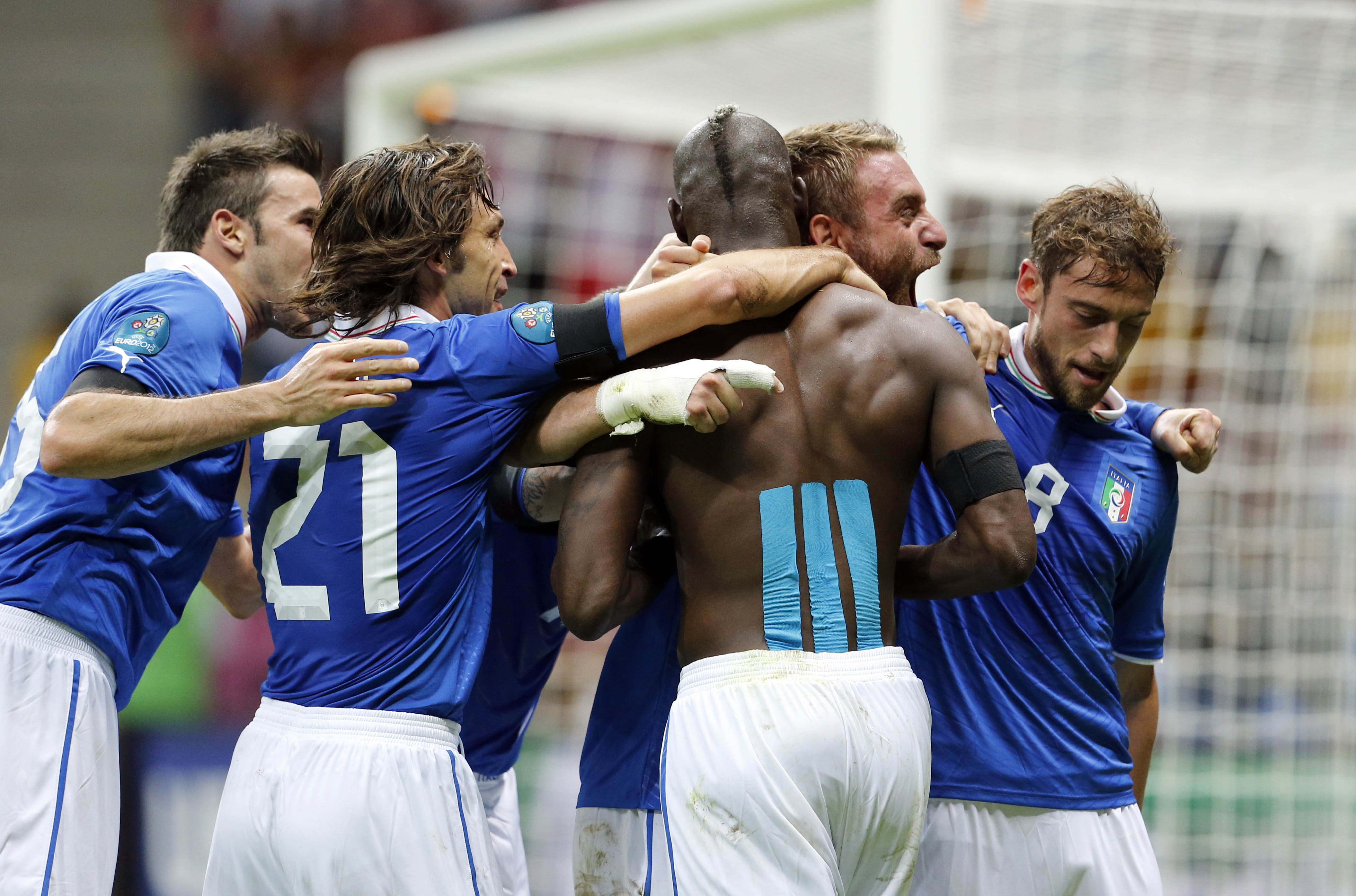 Mario Balotelli, Tyskland, EM, Bildspecial, Italien, Fotboll