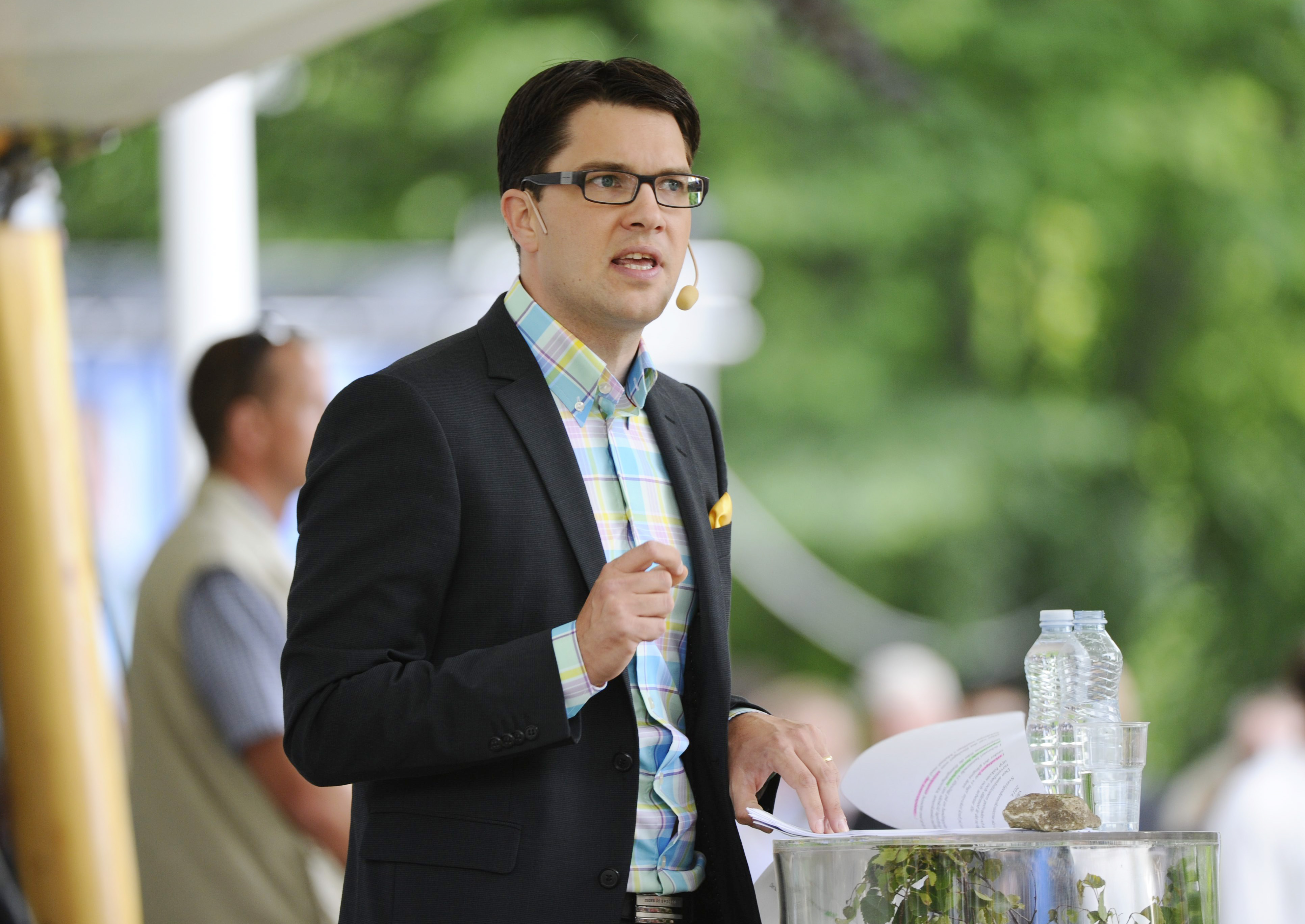 Jimmie Åkesson, Almedalsveckan, Sverigedemokraterna, Visby, Almedalen