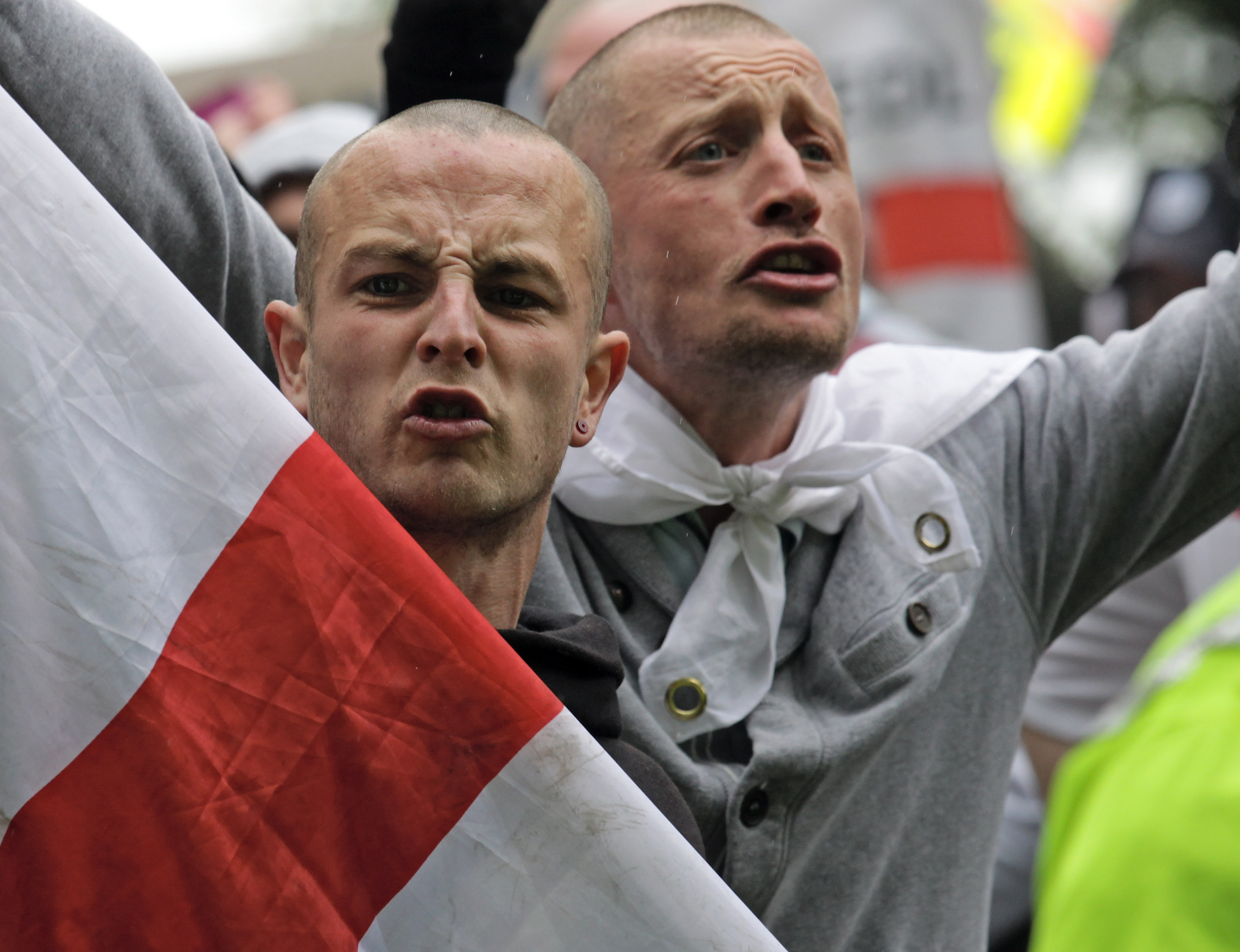 Robert Spencer,  Pamela Geller,  Tommy Robinson,  Counterjihad, Islam, huliganer, Swedish Defence League, English Defence League