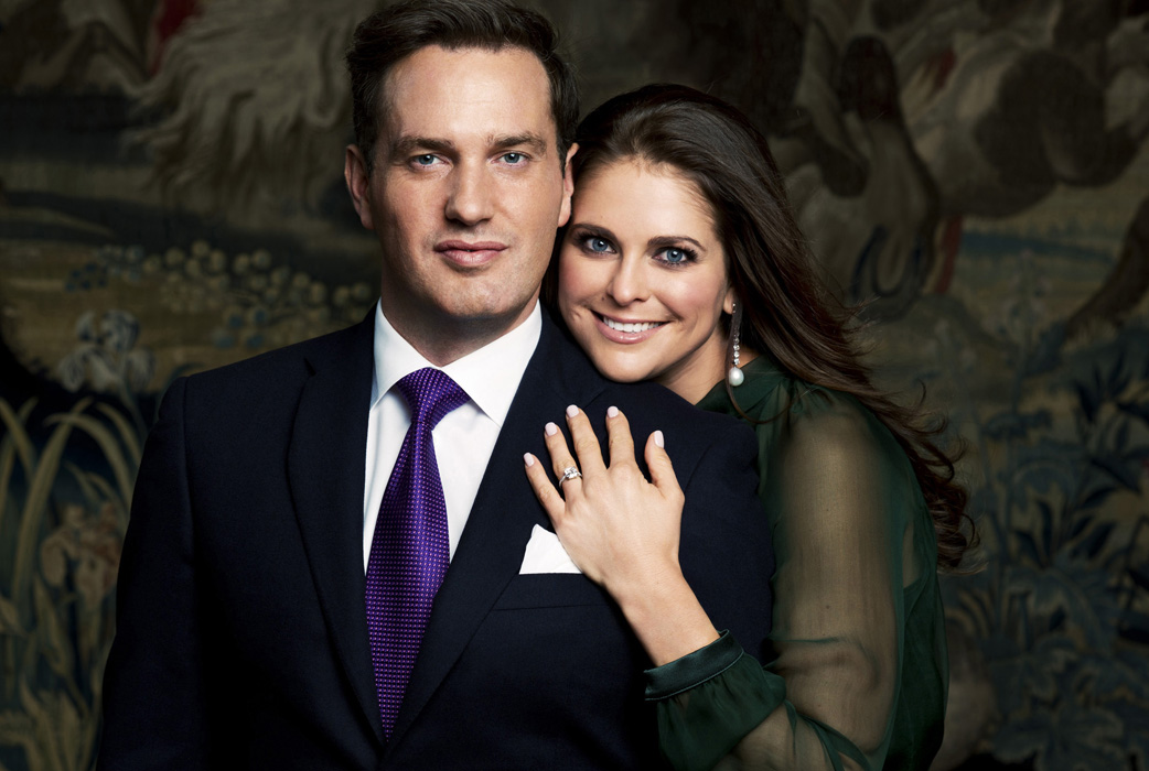 Chris O'Neill, Brollop, Prinsessan Madeleine, Förlovning, 2012