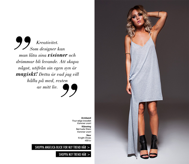 Angelica Blick,  NLY Trend