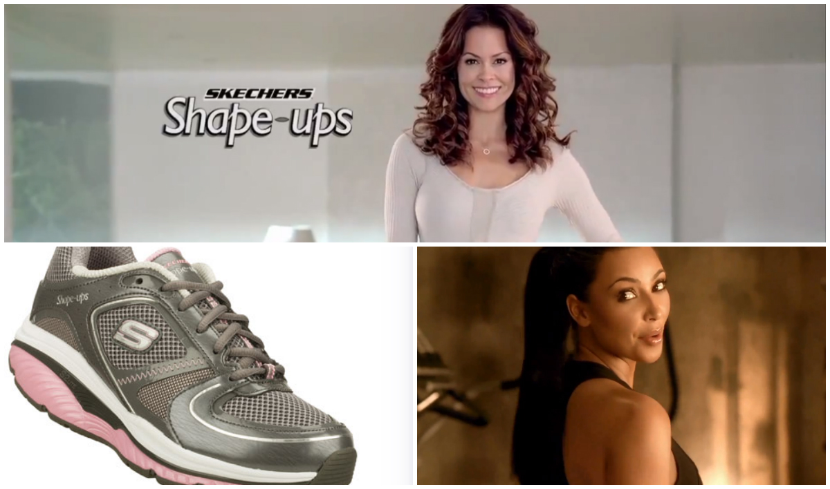 reklamfilm, skoföretag, Kim Kardashian, Tevereklam, Shape-ups, Stämning, Reklam, Skechers, Företag
