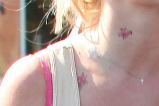 Britney Spears, Jason Trawick, Tatueringar