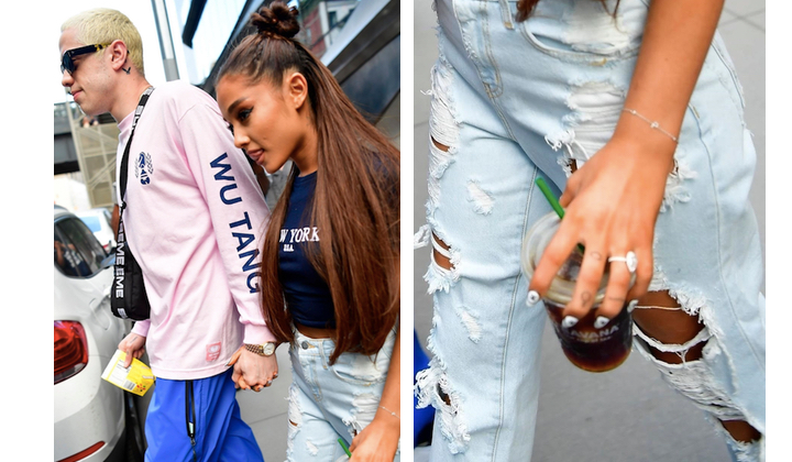 Ariana Grande förlovningsring Ariana Grande förlovningsring