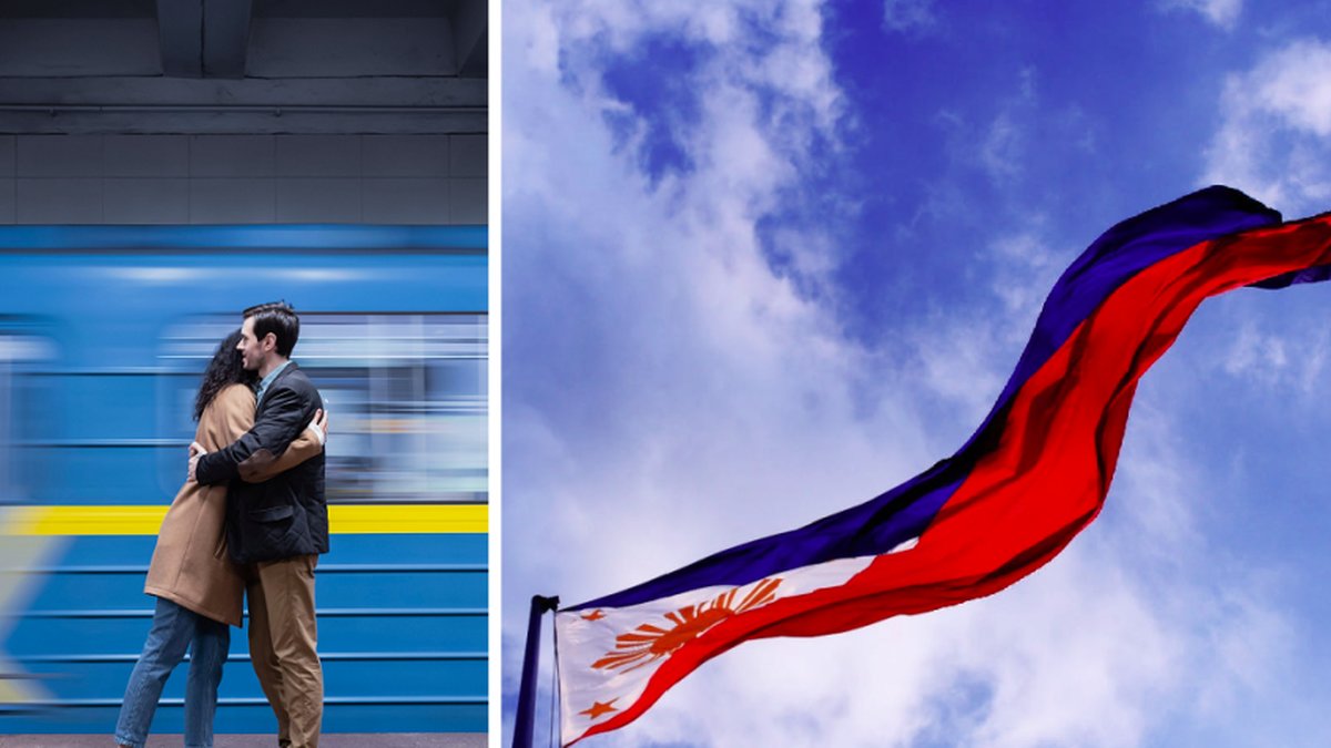Filippinerna inför en ny coronaregel – mot pussar och kramar på offentliga platser.