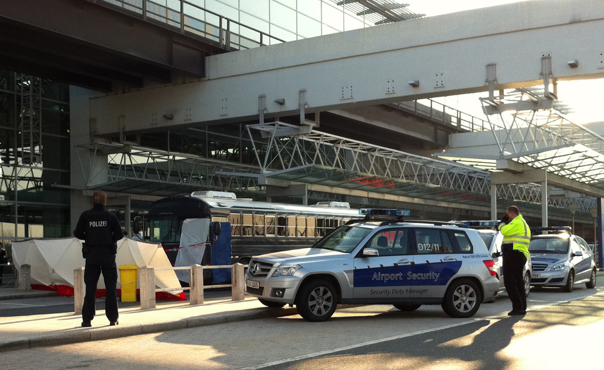 Flygplats, Frankfurt, Attack, Terror
